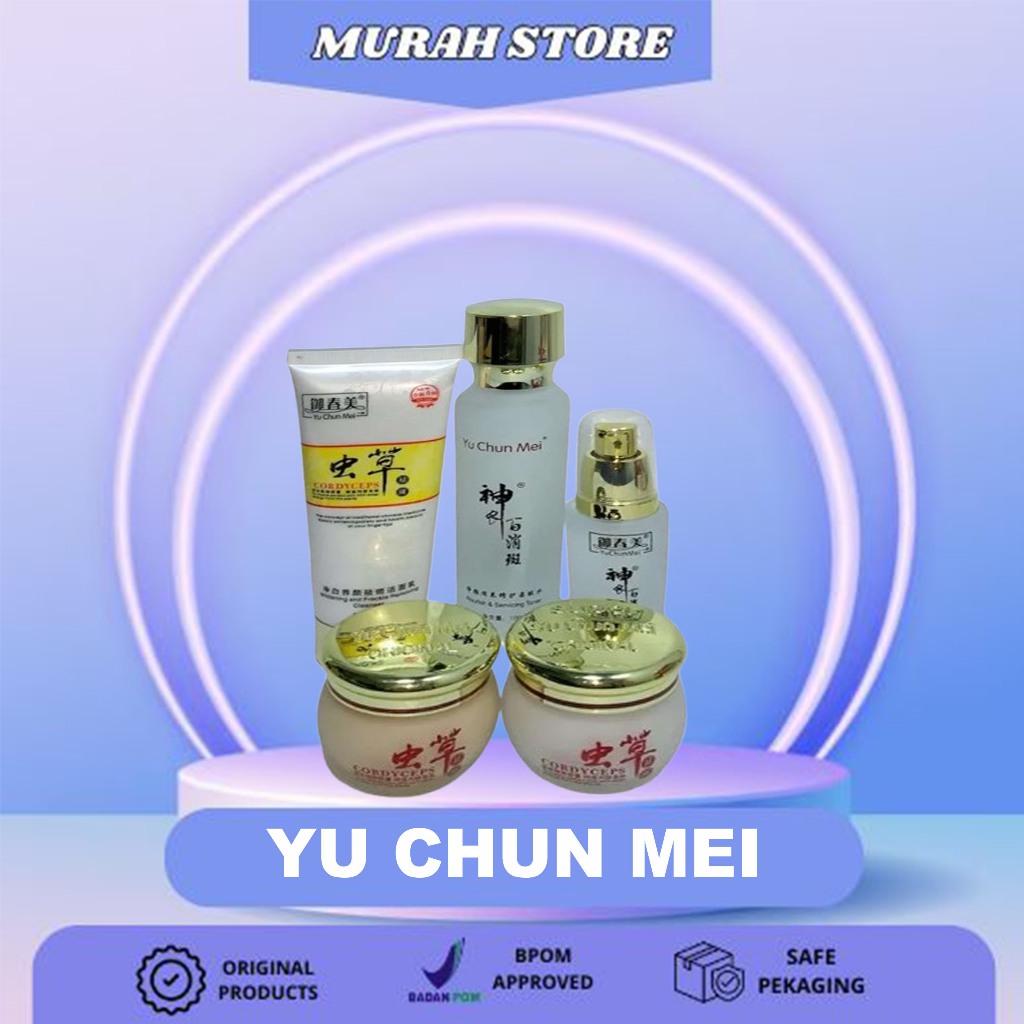 Cordyceps Yu Chun Mei Krim Siang & Malam Impor / Cream Yu Chun Mei Original BPOM