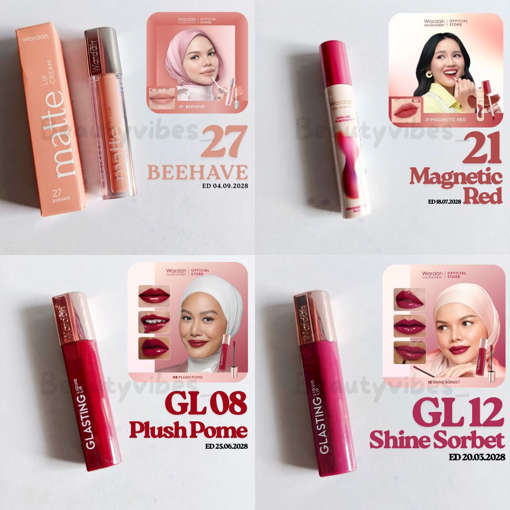 Wardah Lip ORIGINAL OFFICIAL