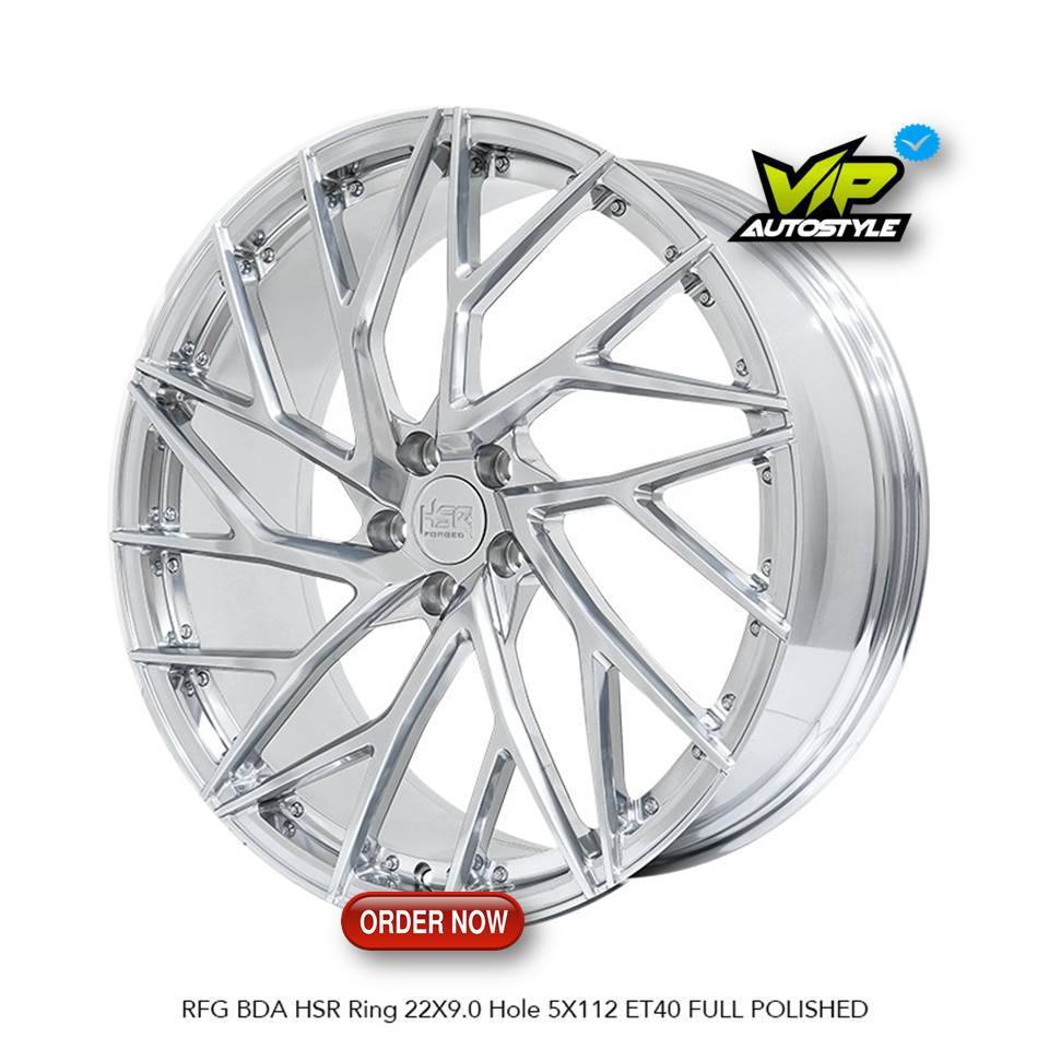 HSR Velg R22 Premium Ring 22 Untuk Alphard Mercy BMW new Ring 22 HSR RFG BDA 5x112 hsr Kelapa Gading
