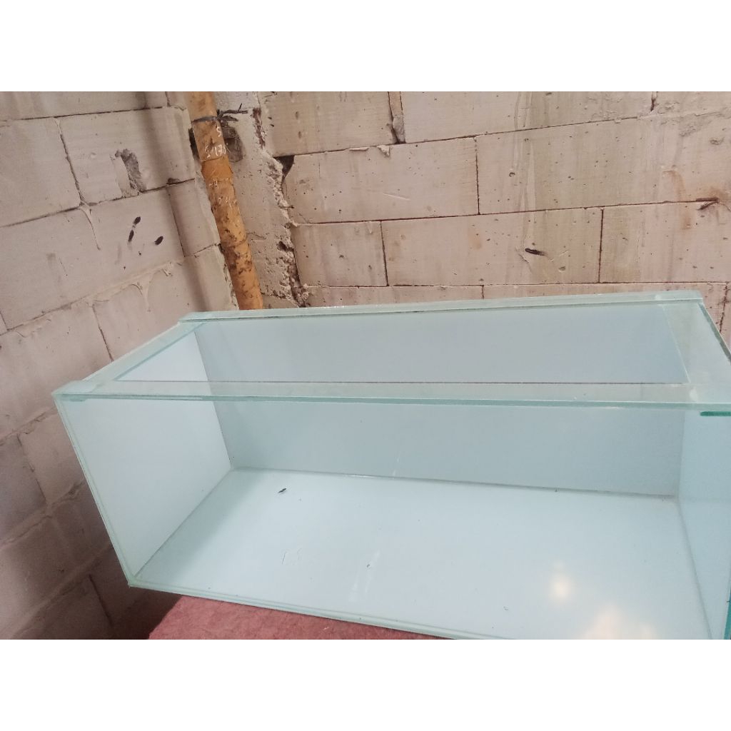 aquarium 100x40x40 full 8 Mili begron oracol