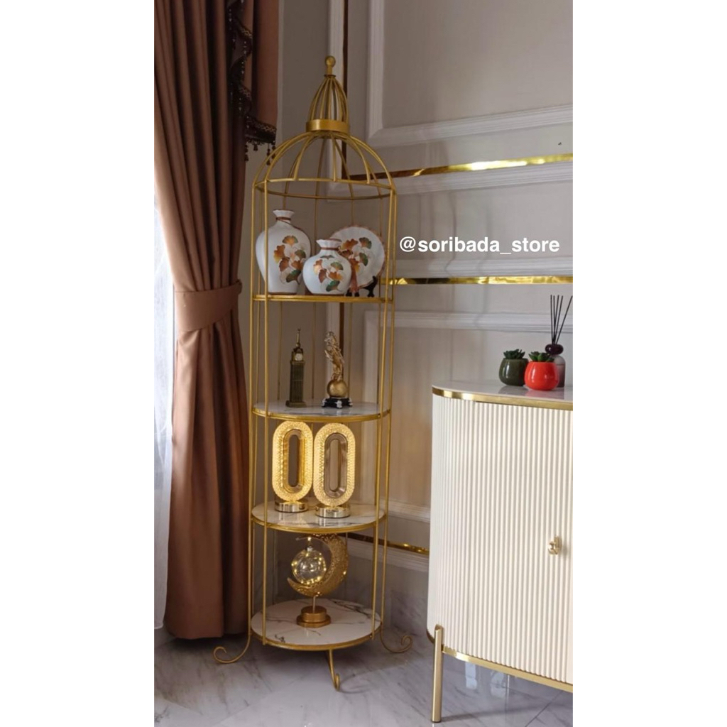 Rak Sangkar Burung | Rak Besi Granit | Rak Hias | Rak Serbaguna | Rak Dekorasi | Rak Murah Granit