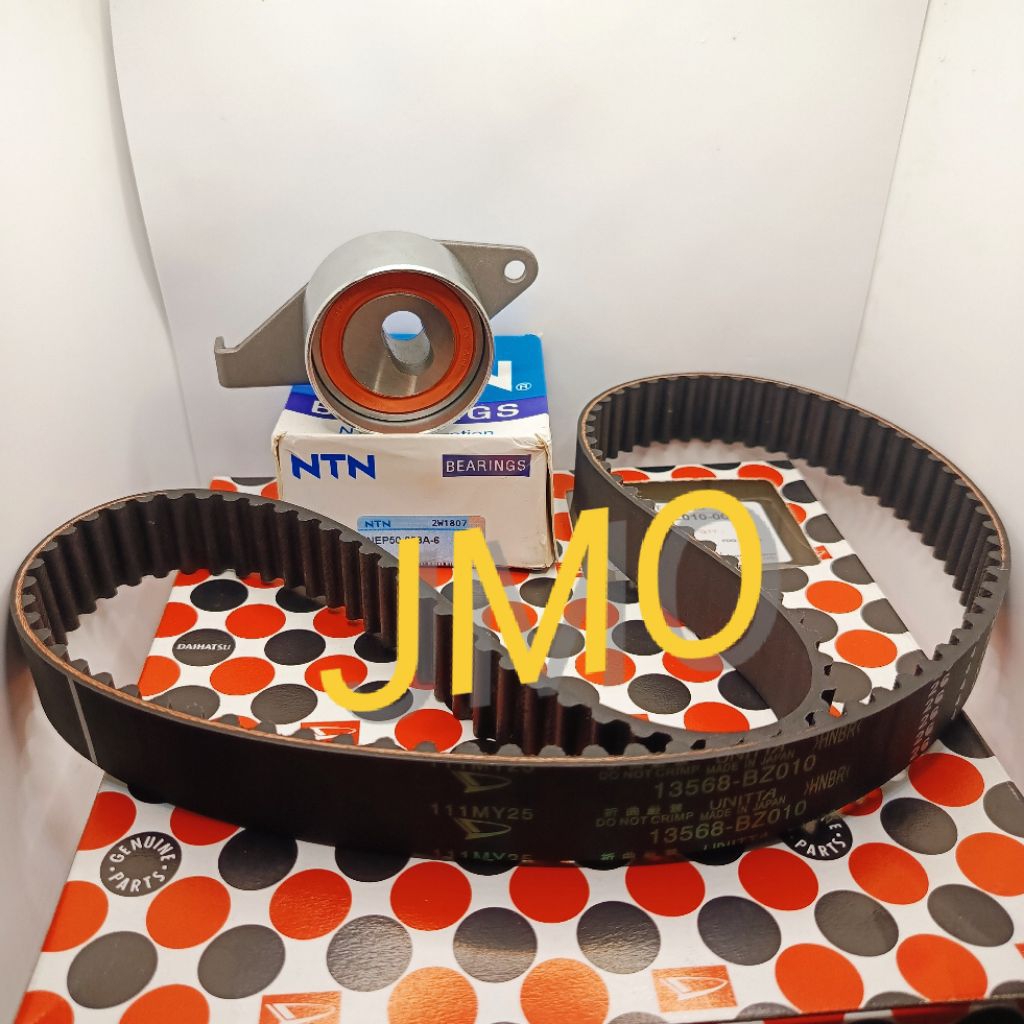 TIMING BELT SET PLUS TENSIONER DAIHATSU XENIA 1000CC 1.0CC ORI HARGA 1SET