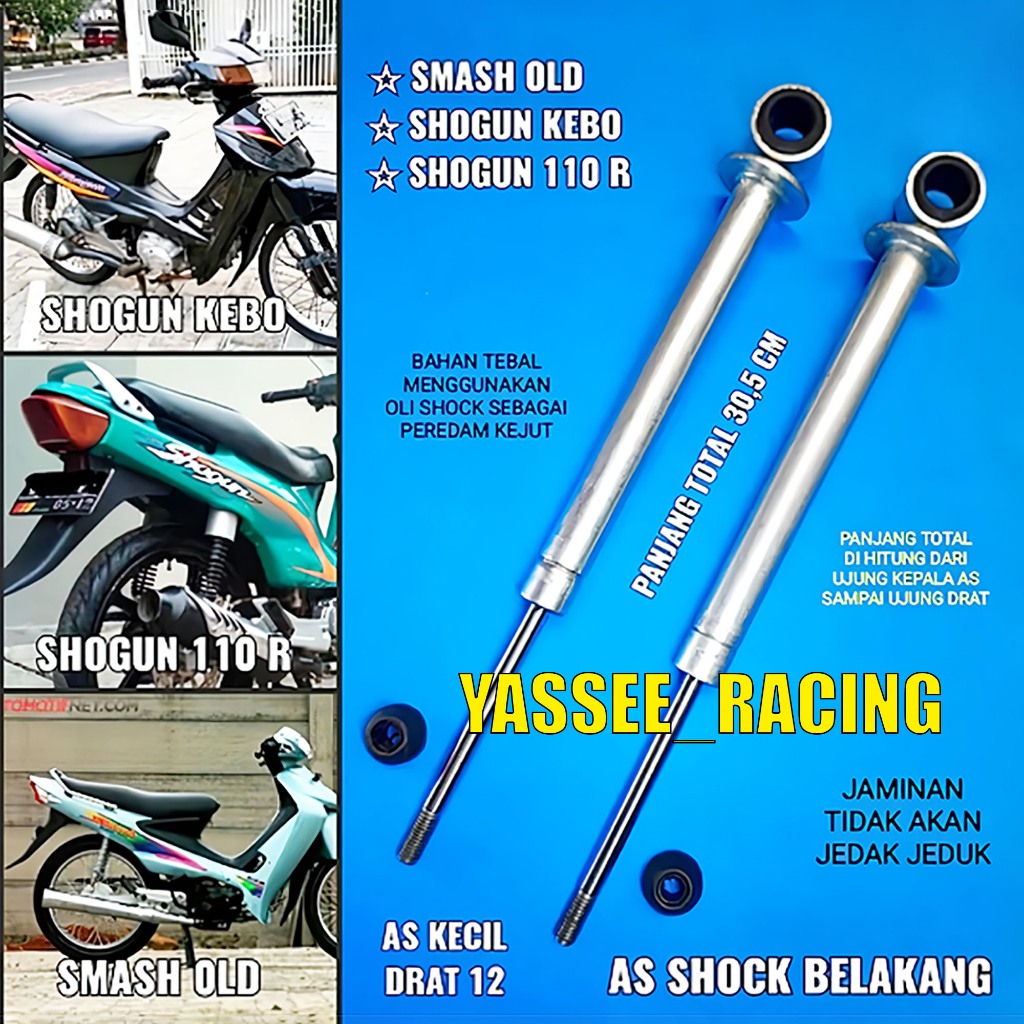 Shock Belakang Smash SHOGUN R Shogun Kebo / Hidrolis Shockbreaker Belakang Suzuki Smash, Shogun 110