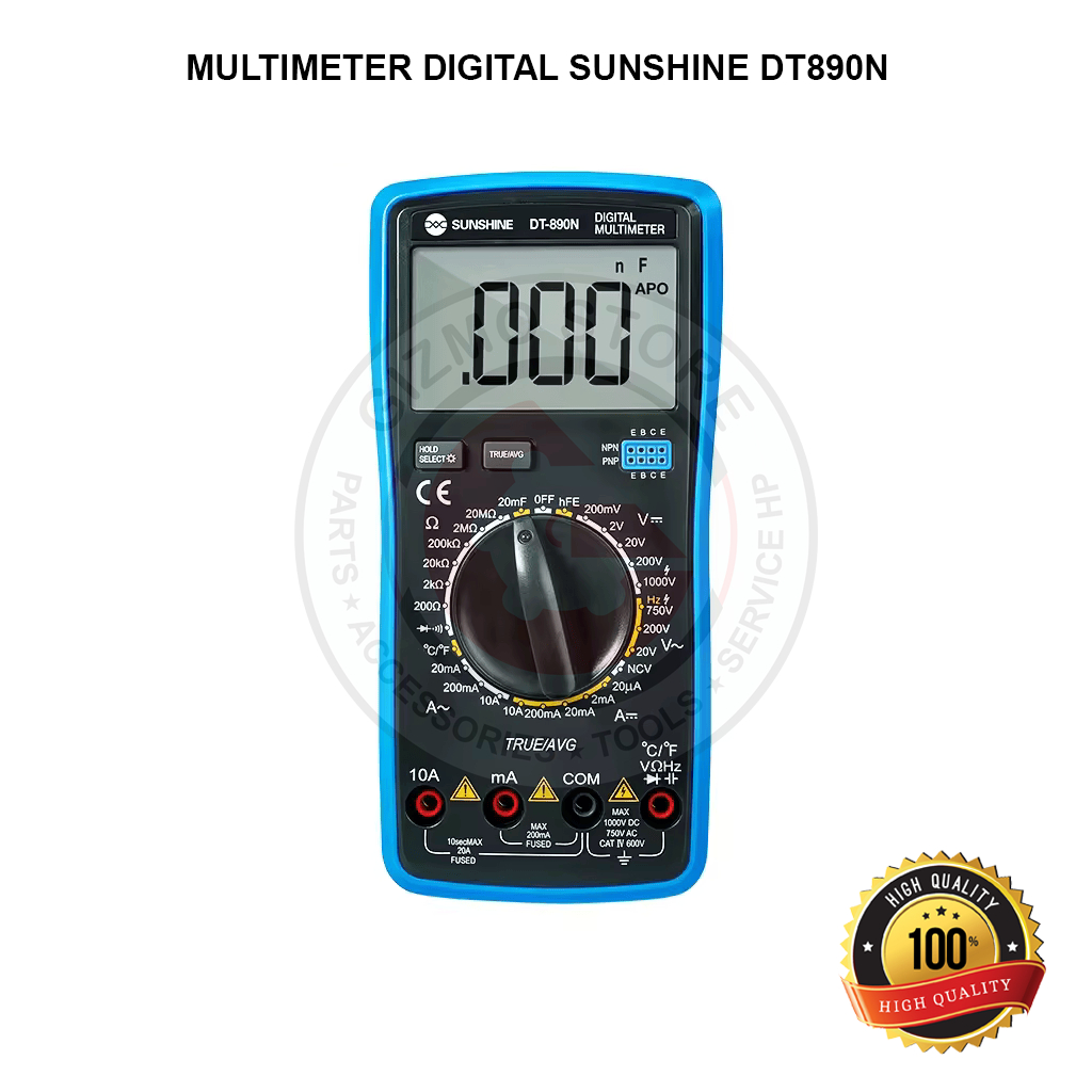 MULTITESTER DIGITAL SUNSHINE DT-890N