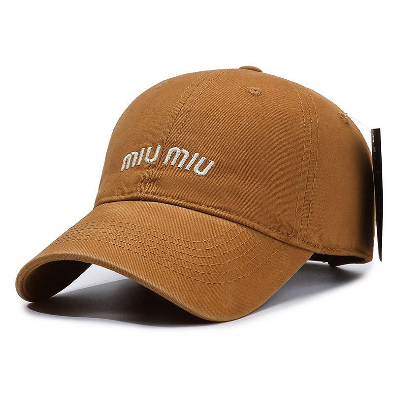 TOPI BASEBALL MIU MIU/ TOPI BORDIR MIU MIU UNISEX REMAJA DEWASA RING BESI KUALITAS PREMIUM