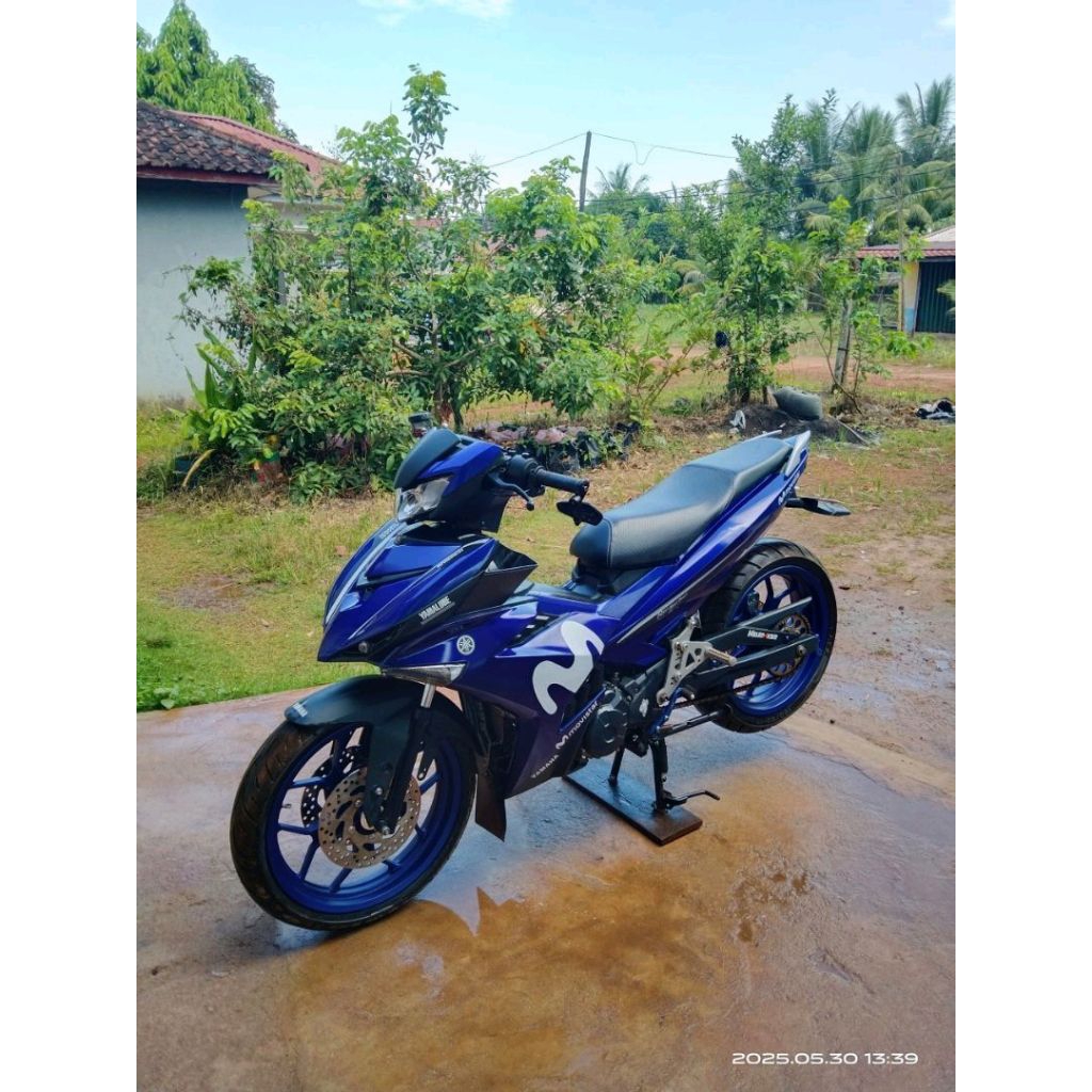 STRIPING STICKER MX KING Y15 ZR MOVISTAR TRANSPARAN