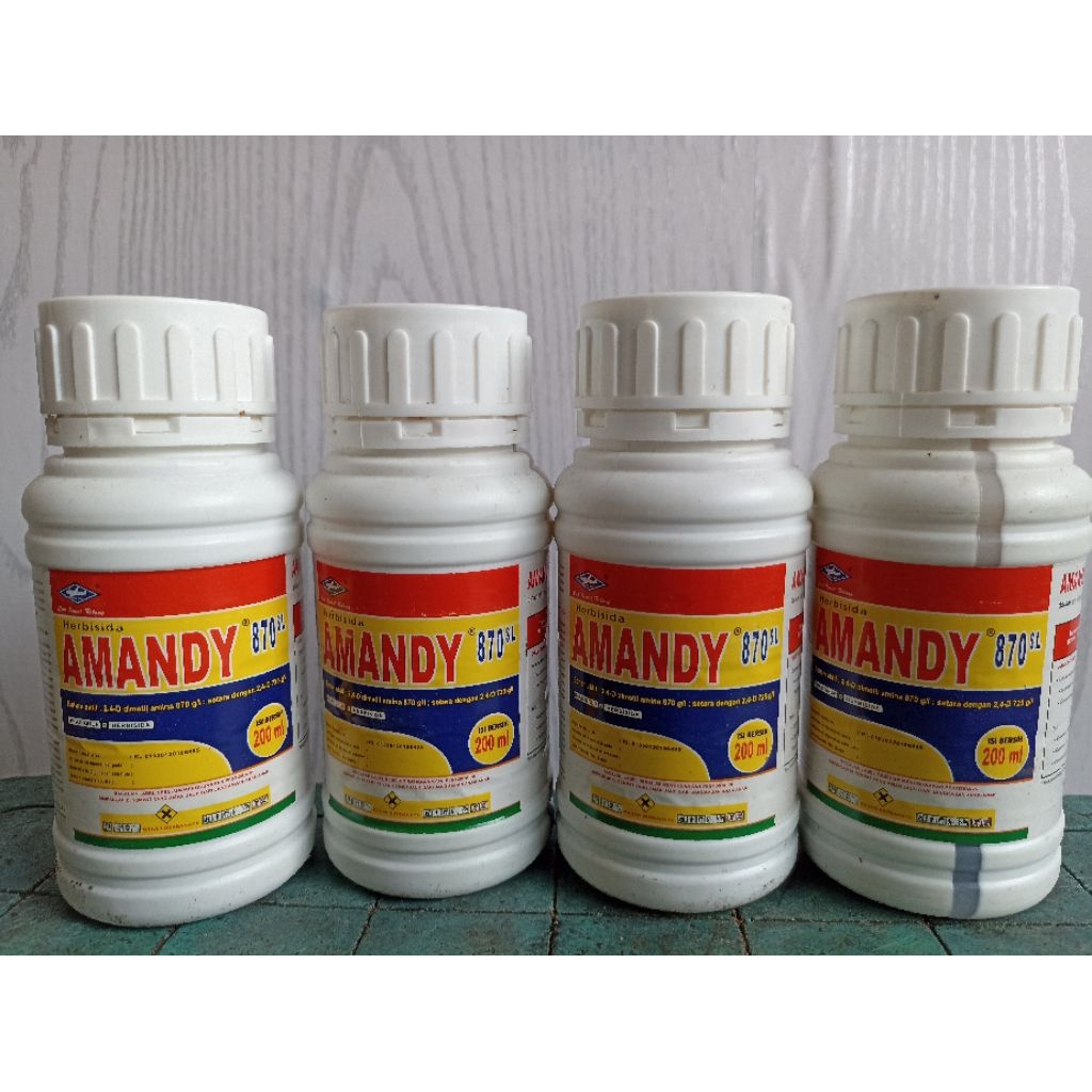 HERBISIDA AMANDY 870SL 200ml untuk Sawah (lebi kuat dari 865SL)