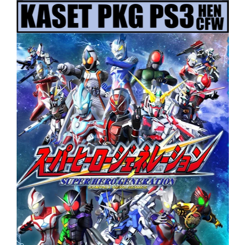 Kaset pkg ps3 Super Hero Generation