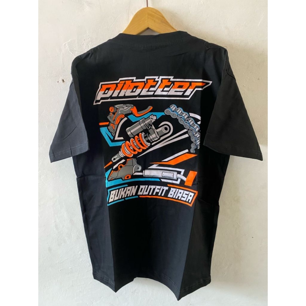 Kaos tshirt pilotter gank bermotif dewasa distro
