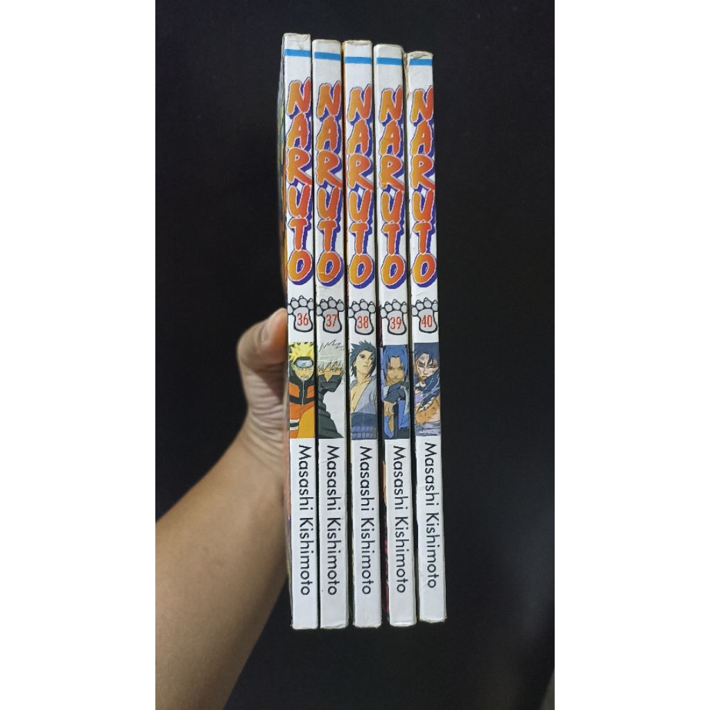 Komik naruto vol 36-40fullset