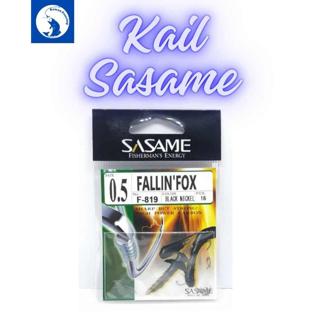 Kail Pancing Sasame Falling Fox 0.5 untuk mancing wader, nilem, dan tawes