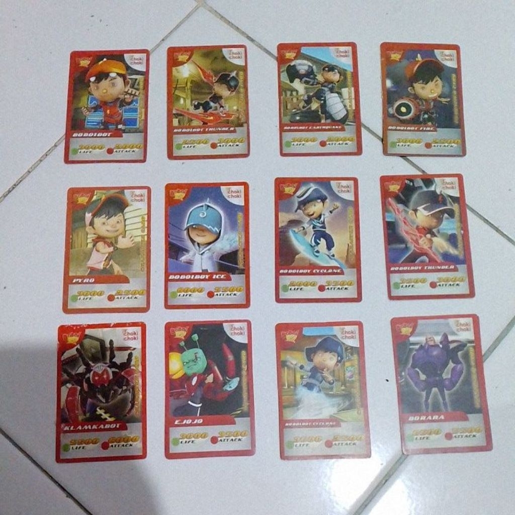 Kartu BoBoiBoy AR Choki Choki