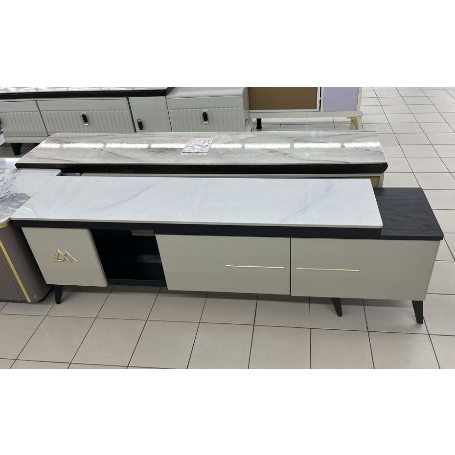 Lemari TV Golden Helm/Meja Tv Minimalis Modern Rak Tv Minimalis Buffet TV Desain Modern Meja Ruang T