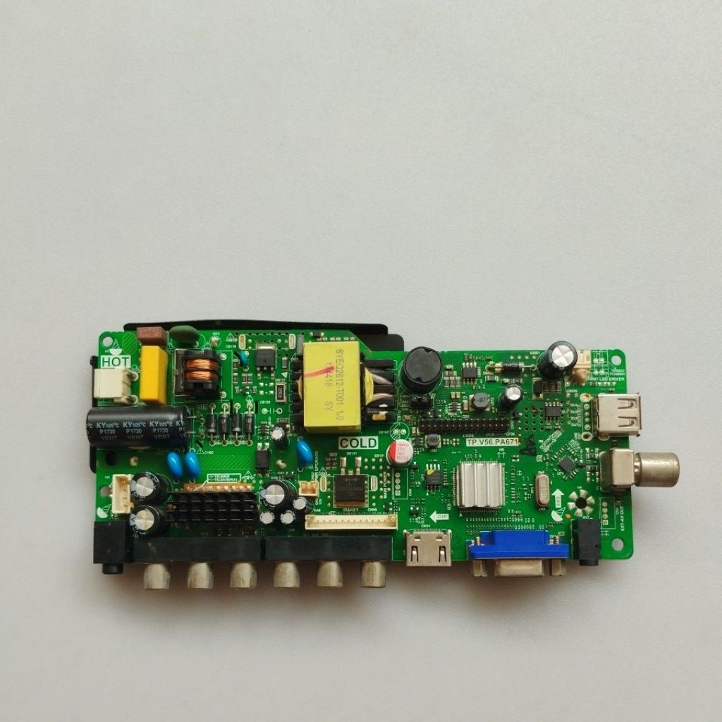 Mainboard TV LED Akari LE-24V89