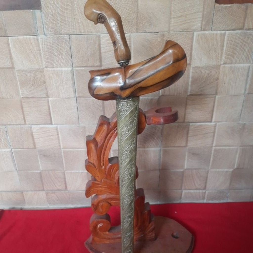 Keris Jalak Sangu Tumpeng TUS,Sepuh Pamor Melati Tumpuk