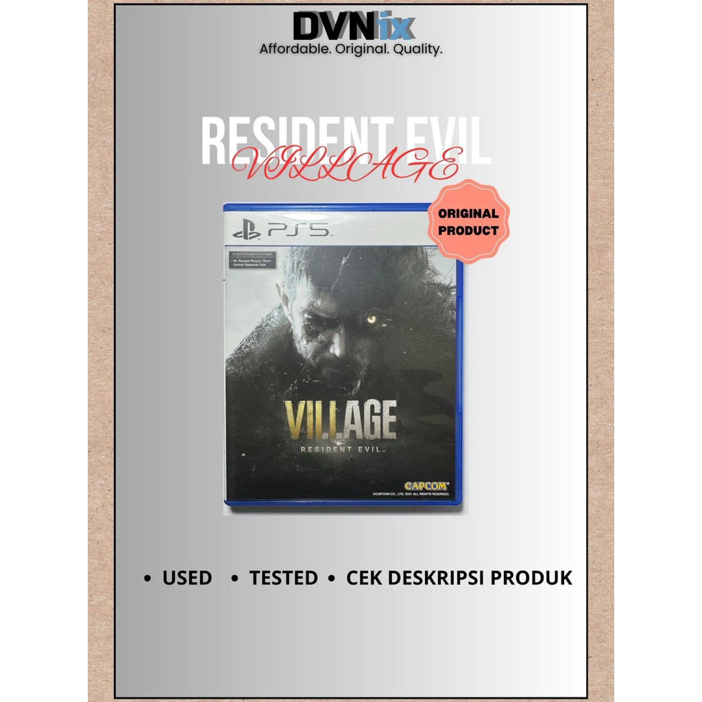 BEKAS - RESIDENT EVIL VILLAGE KASET PS5