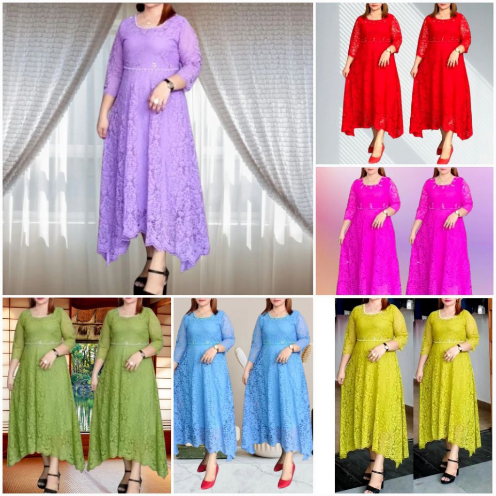 Dress Cantik Paling Laris Natal Wanita