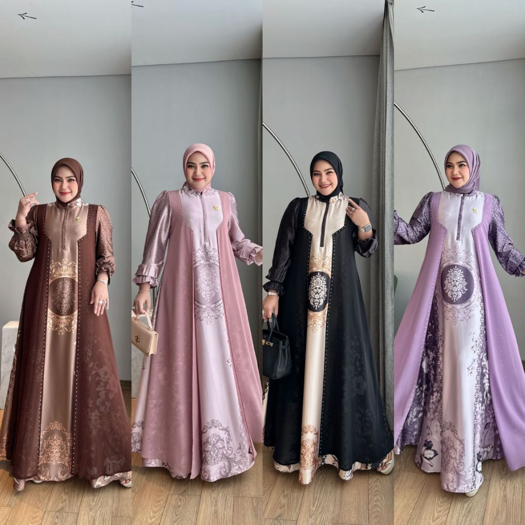 Gamis Dress Terbaru Halwa by iRna