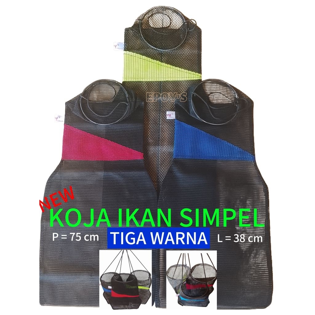 KOJA IKAN PANCING TEBAL KUAT TERBARU KORANG JALA KERAMBA MANCING SUNGAI KOLAM IKAN MAS NILA GABUS