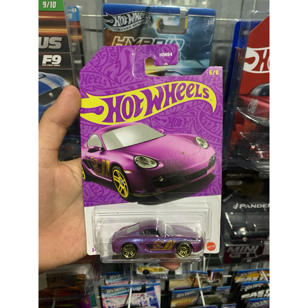 HOT WHEELS PORSCHE CAYMAN S  57 ANNIVERSARY