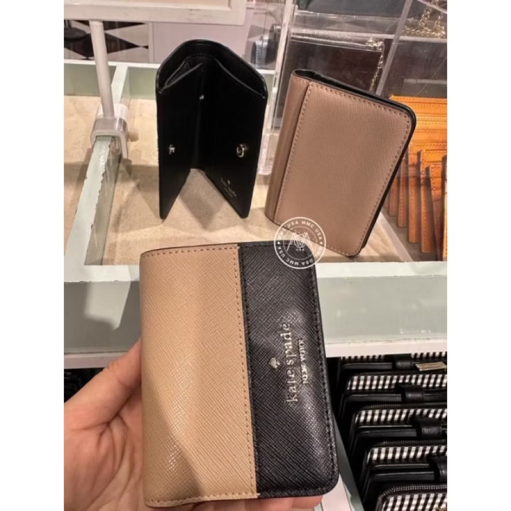 Kate Spade Madison Small Bifold Colorblock Wallet