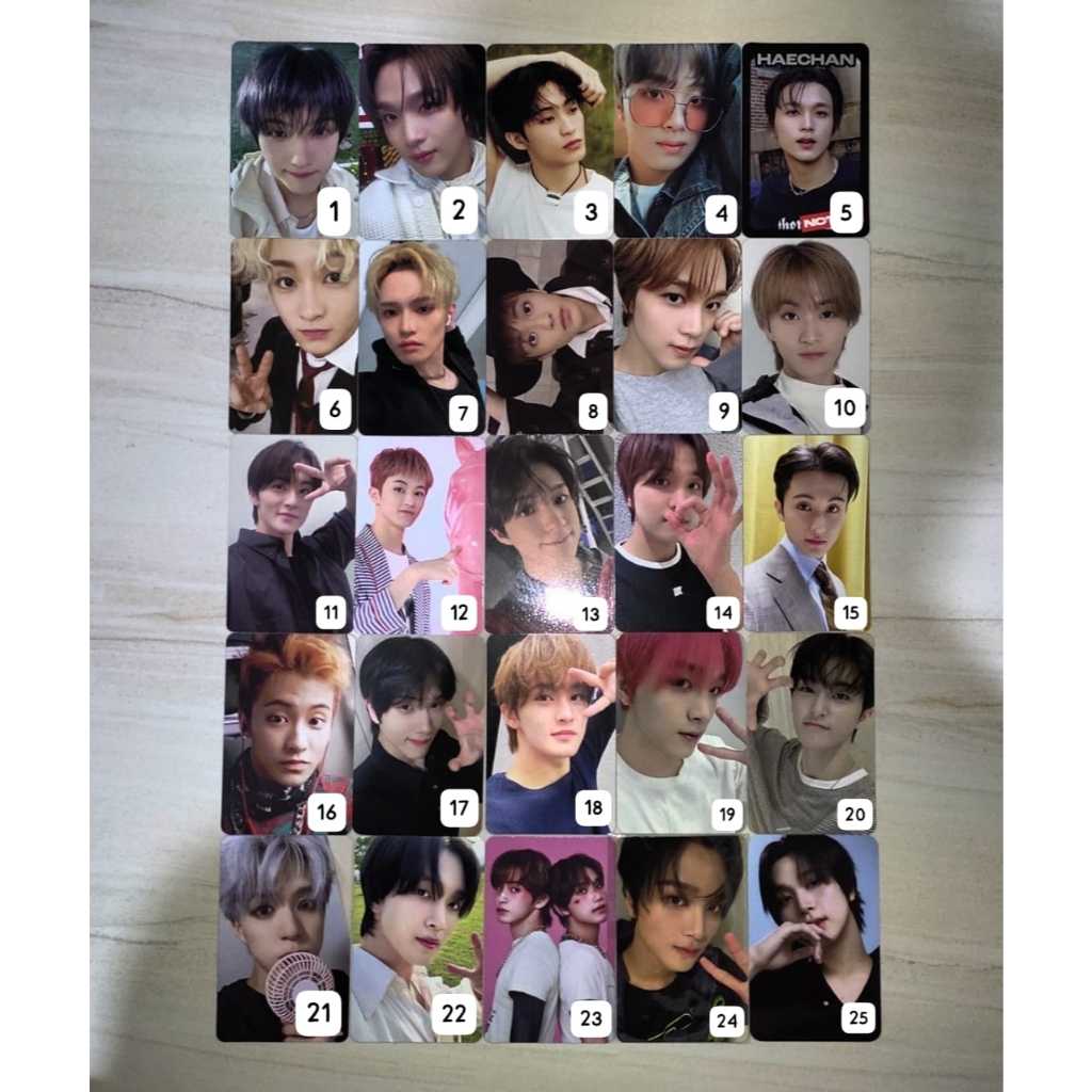 WTS AAB PC NCT 127 DREAM OFFICIAL MURCE HAECHAN MARK JENO JISUNG CHENLE - TRADING CARD BE THERE FOR 