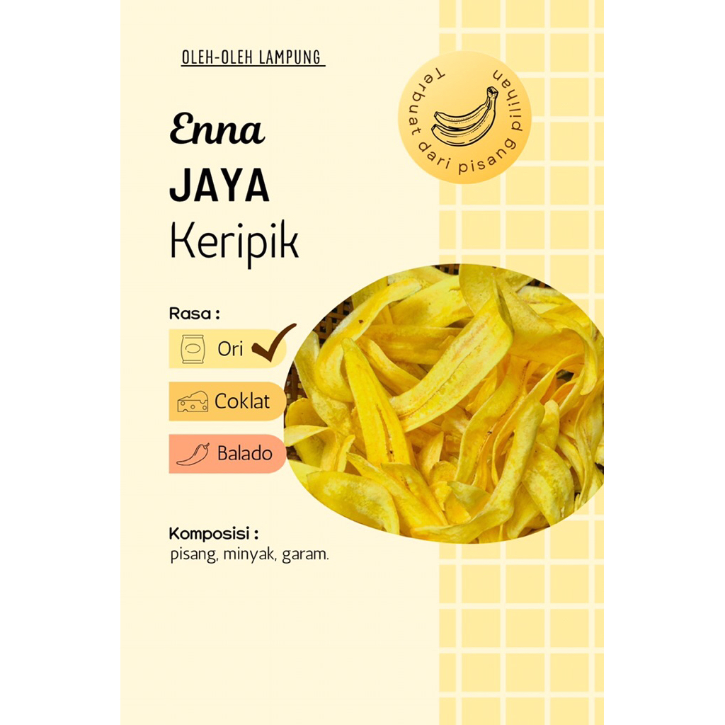Keripik Pisang Original 1kg