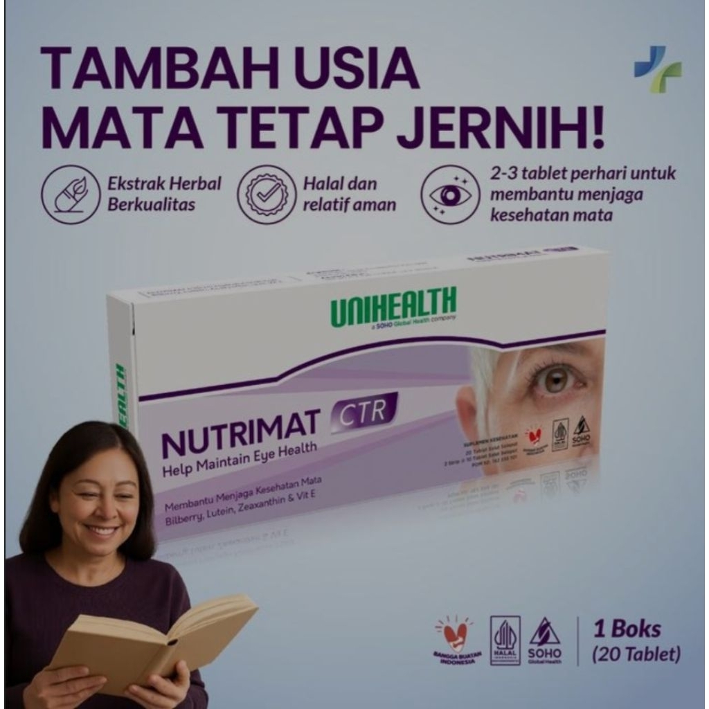 NUTRIMAT CTR UNIHEALTH 20 TABLET