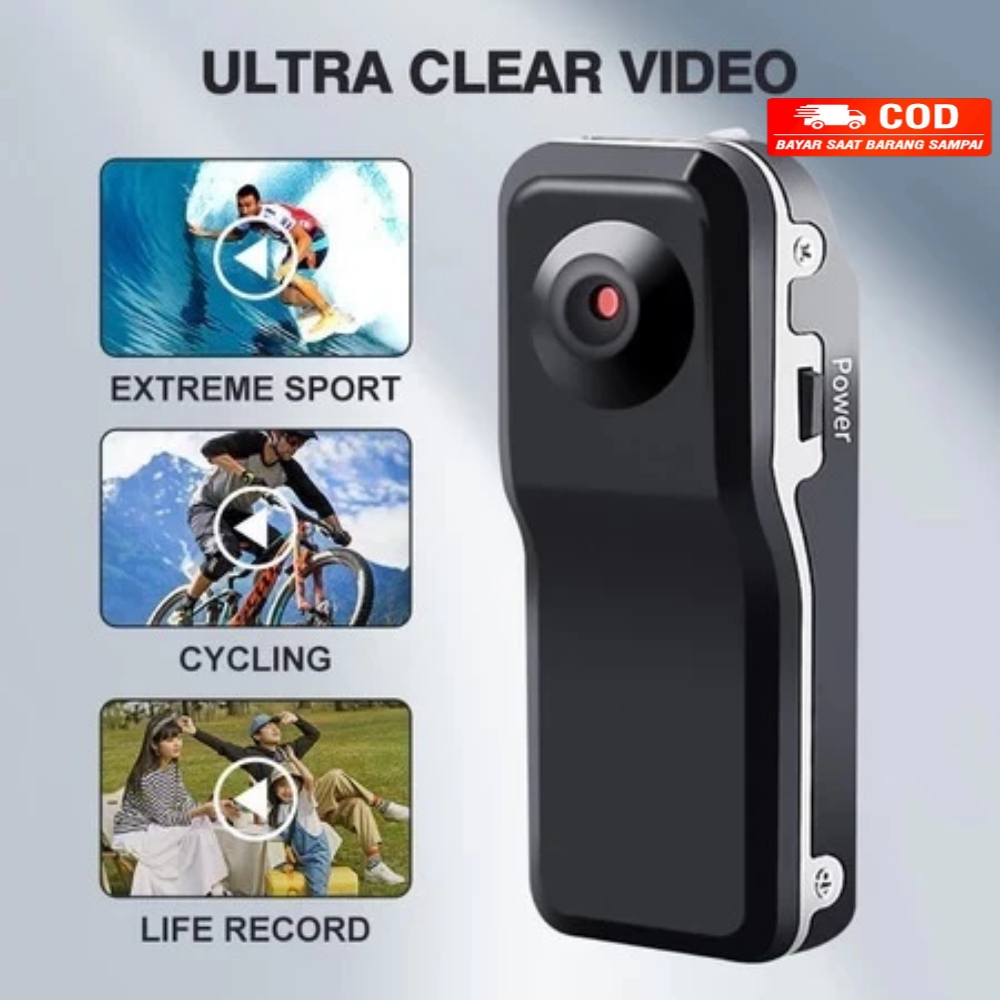 MD80 Kamera Mini Mini DV Kamera Pengintai Digital Spy Kamera Video Foto Voice Recorder Thumb Hidden 