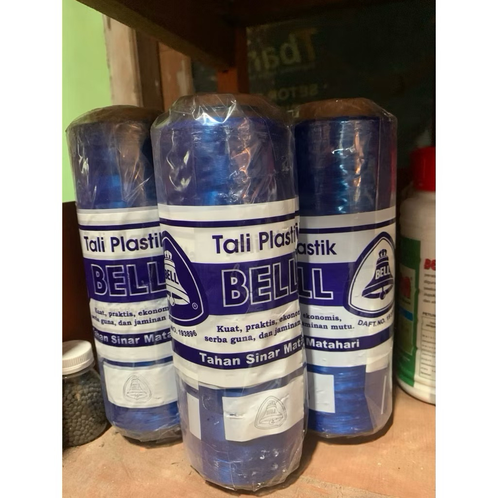 Tali gawar / tali lanjaran plastik cap bell