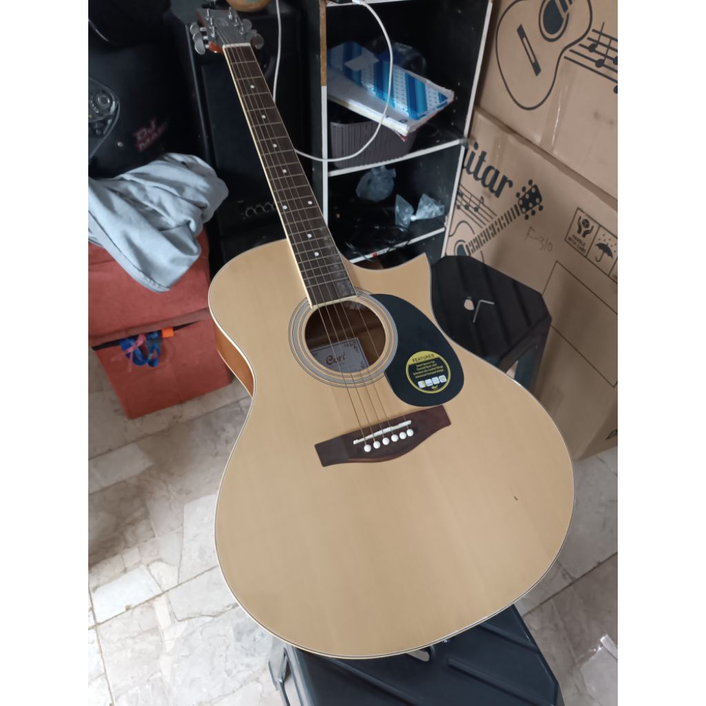 Gitar Akustik Cort Premium Natural Jumbo Gitar akustik murah