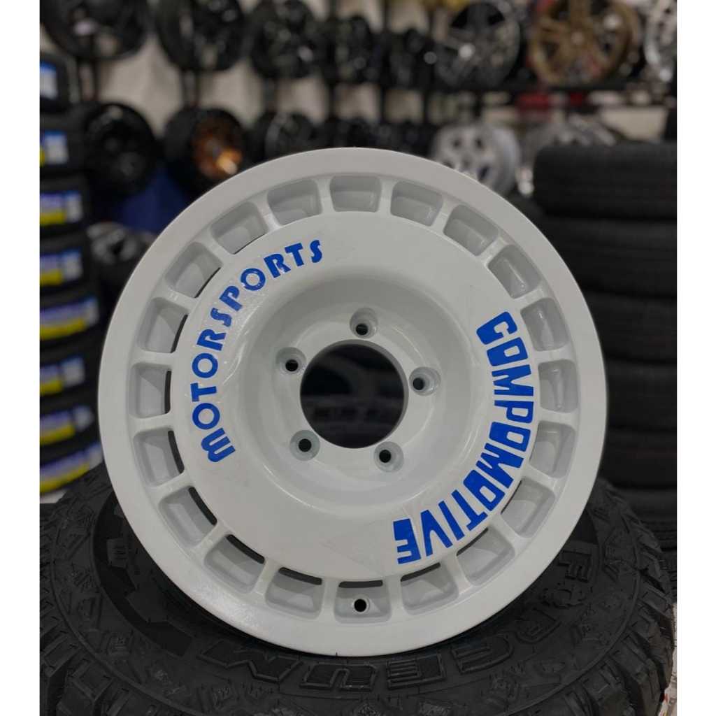 VELG HSR JIMNY KATANA RL RING 15 WHITE BLUE