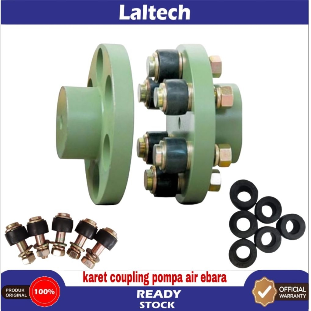 karet coupling pompa air ebara original / rubber kopling pompa ebara