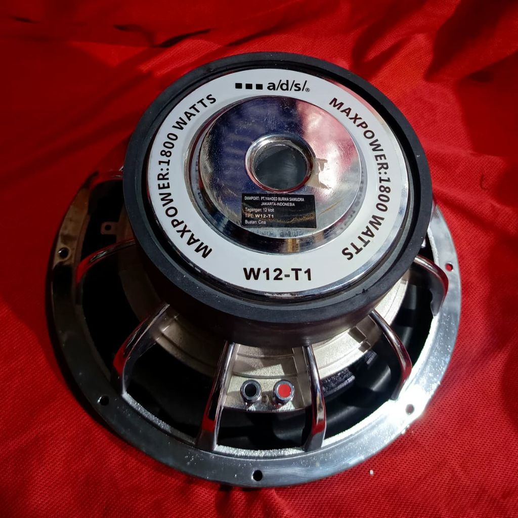 Subwoofer ADS W12 T1 - Subwoofer Ads Double Magnet Double Voice Coil SPL