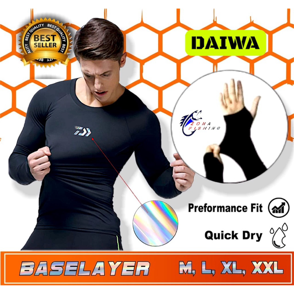 Menset Jersey Mancing Baselayer Bahan Hyget Balon Adem Relix Nusantara