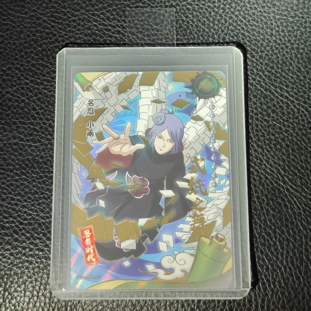 Kartu Kayou Naruto Original - NRCC-MR-005 Konan Koleksi Anime Foil Langka