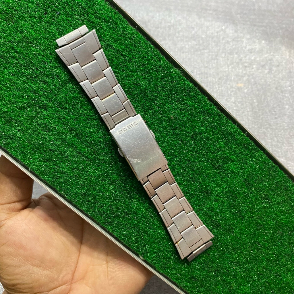 Rantai Jam Strap Casio 18mm AW82 AW80 AW82D Original Second mulus