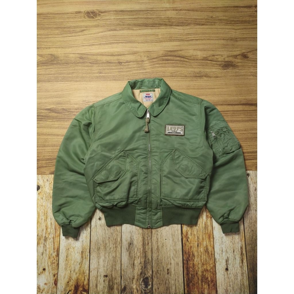 Vintage RARE 90s L*V*S CWU-45 Flight Jacket