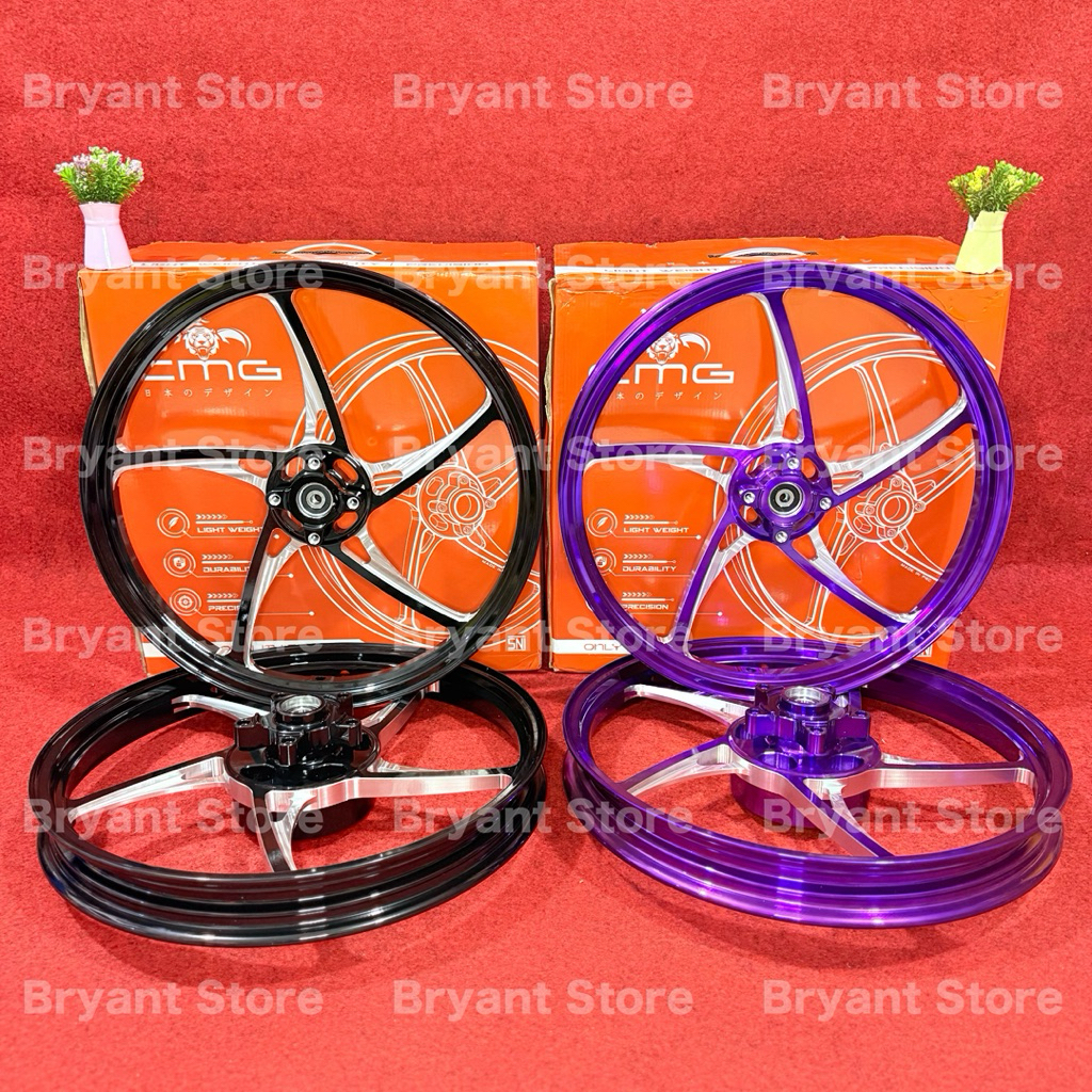 CMG RACING ORIGINAL VELG CNC KZR 160x17 & 160x17 MX KING 160 160 RING 17 MXKING