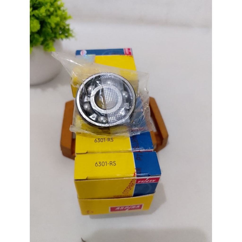 Bearing Laher 6301 RS Original Aspira