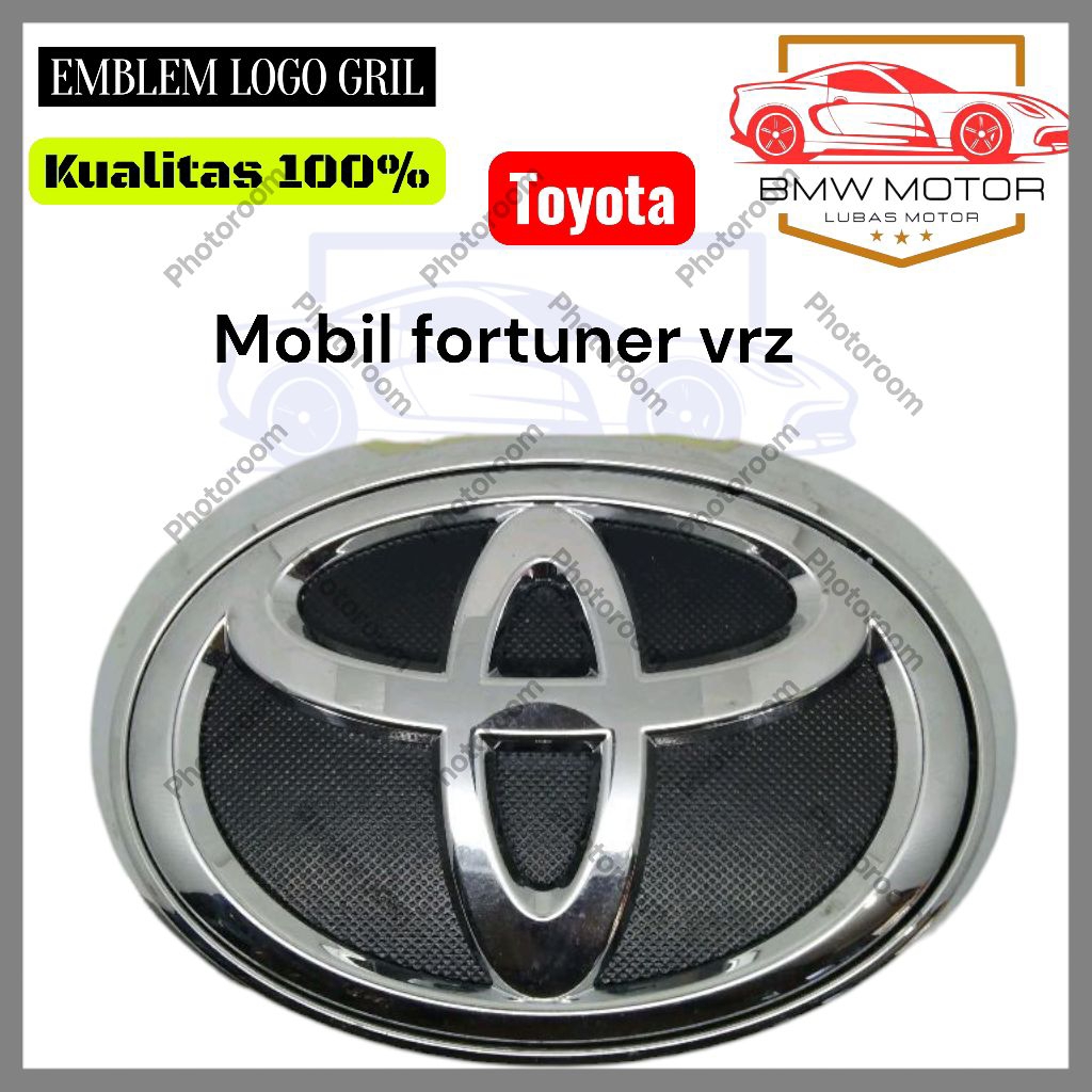 logo depan gril fortuner vrz 2016 original