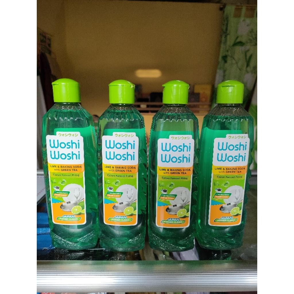 Sabun Cuci Piring | Woshi Woshi Antibacterial Power Clean 400ml