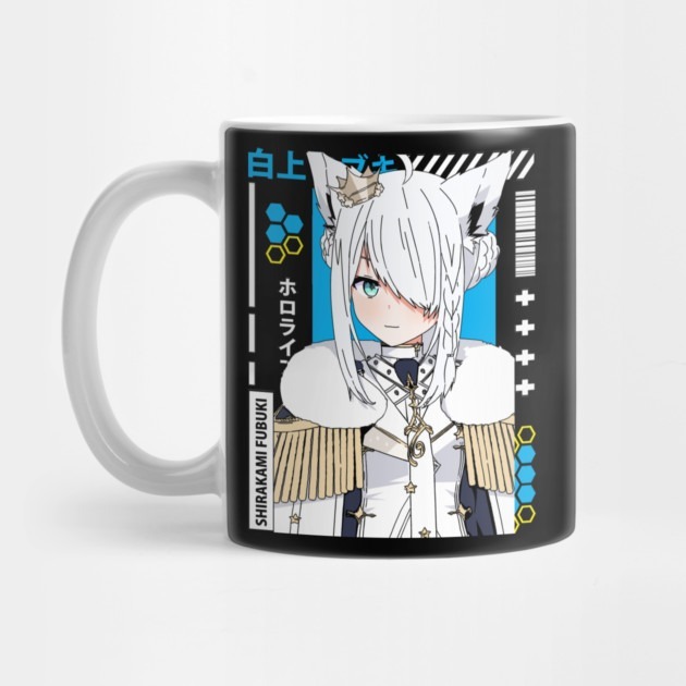 Shirakami Fubuki Fubuking Hololive Mug