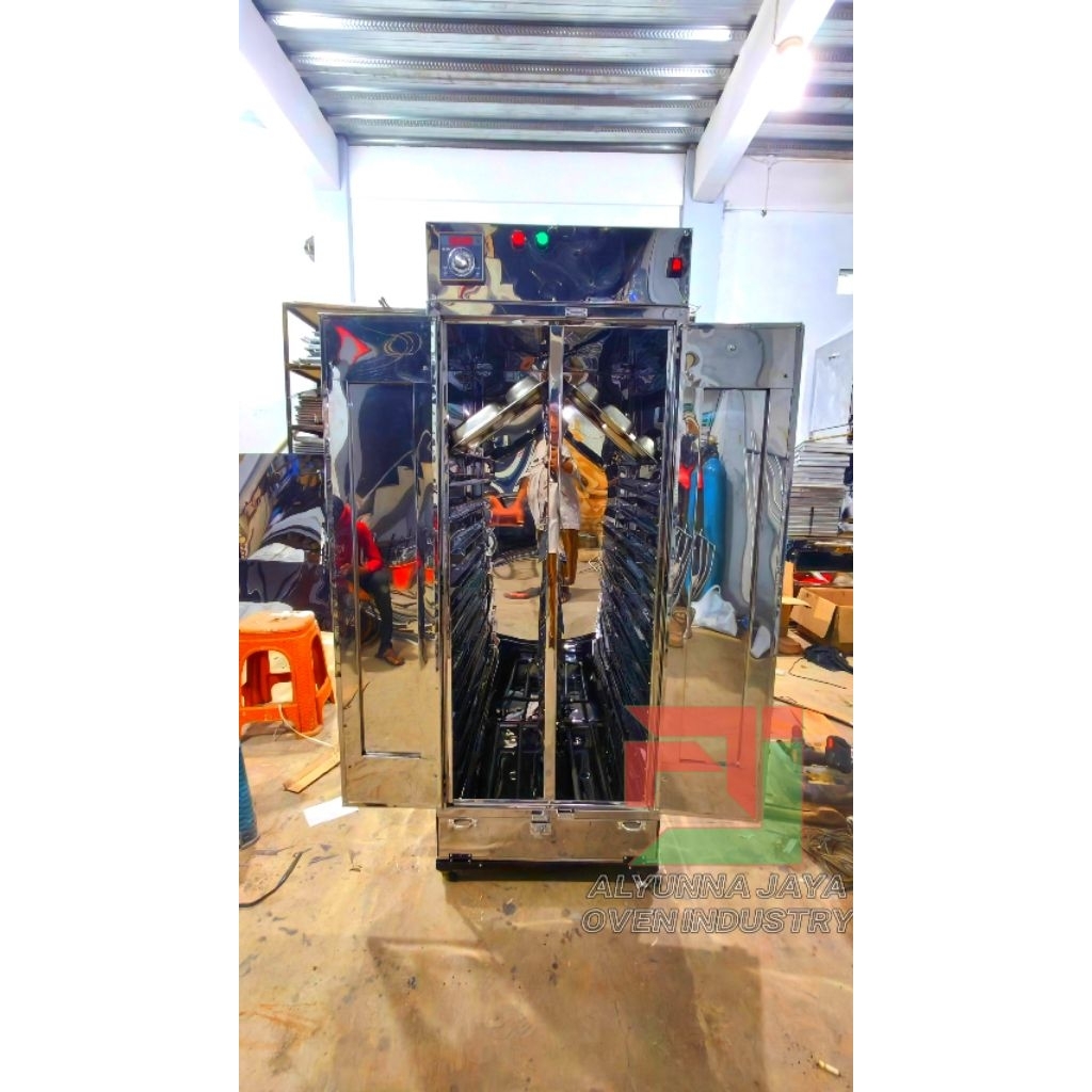Oven Pengering Foodtray Kapasitas 84 Tray - Full Stainless Steel | Khusus Ompreng | Untuk Program MB