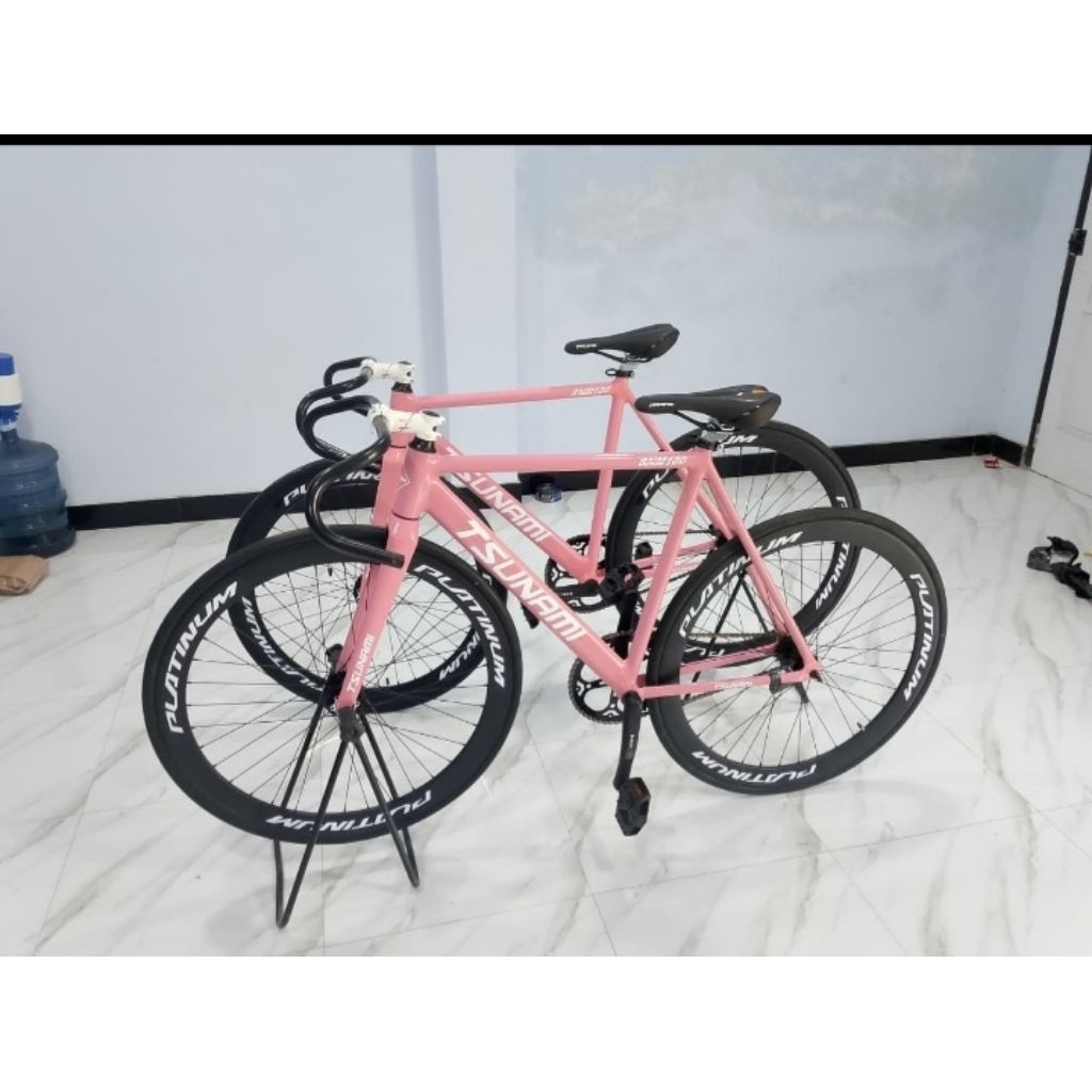 Fixie Tsunami pink susu snm 100