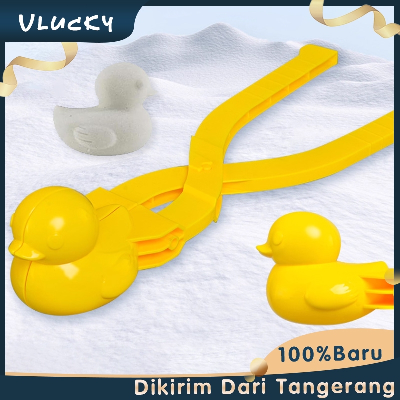 Cetakan Bebek 3D Lucu Duck Snow Maker Mainan Cetakan Pasir
