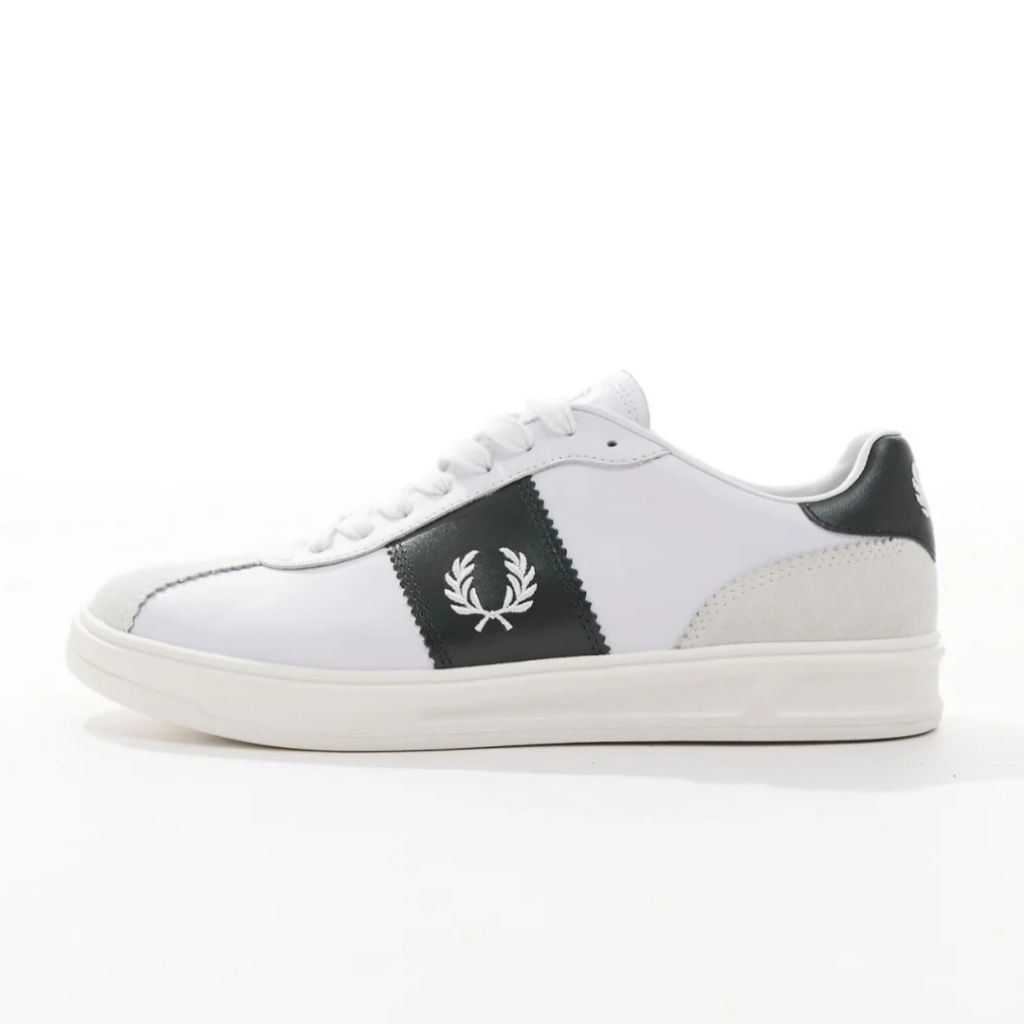 Fred Perry B4 Sepatu Sneakers Pria  Fred Perry B4 Trainer Original