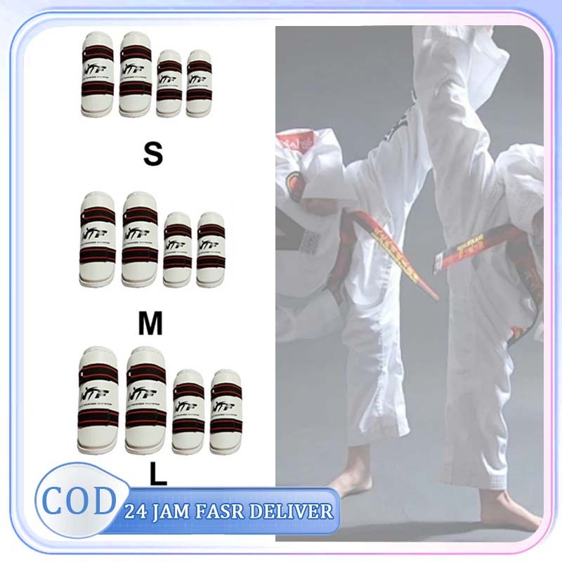 Arm Guard Taekwondo Pelindung Kaki Dan Tangan Taekwondo Isi 4 Arm Shin Guard Taekwondo