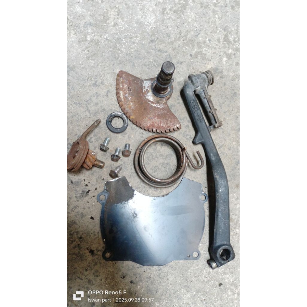 kick starter set gigi selahan Yamaha mio m3 2ph00 kode 2BL-1