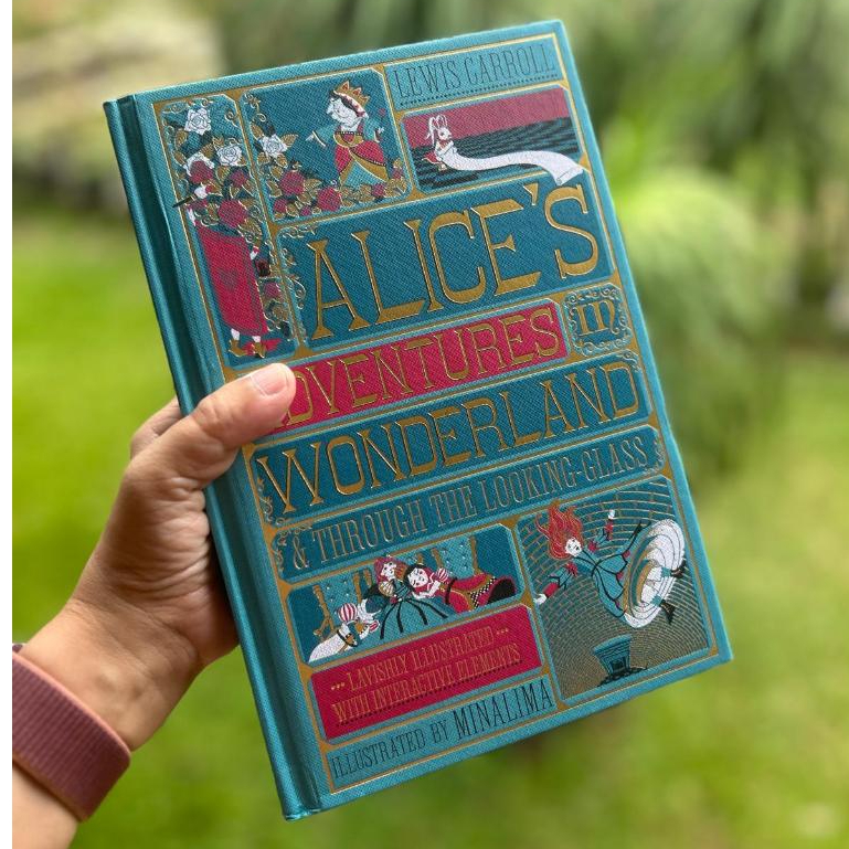 Rare Limited Minalima Edition Alice's Adventures in Wonderland Lewis Caroll (HC) Pop Up Book Bahasa 